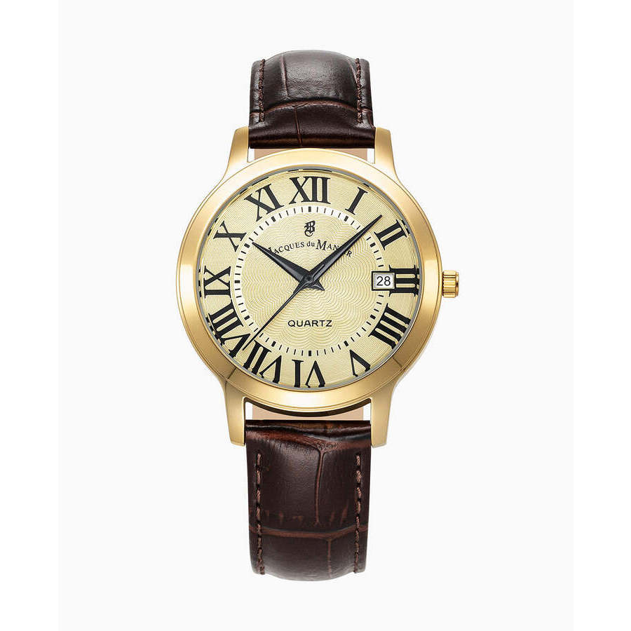 Jacques Du Manoir Genesis Gents Gold-tone Dial Mens Watch JWG04804 218$