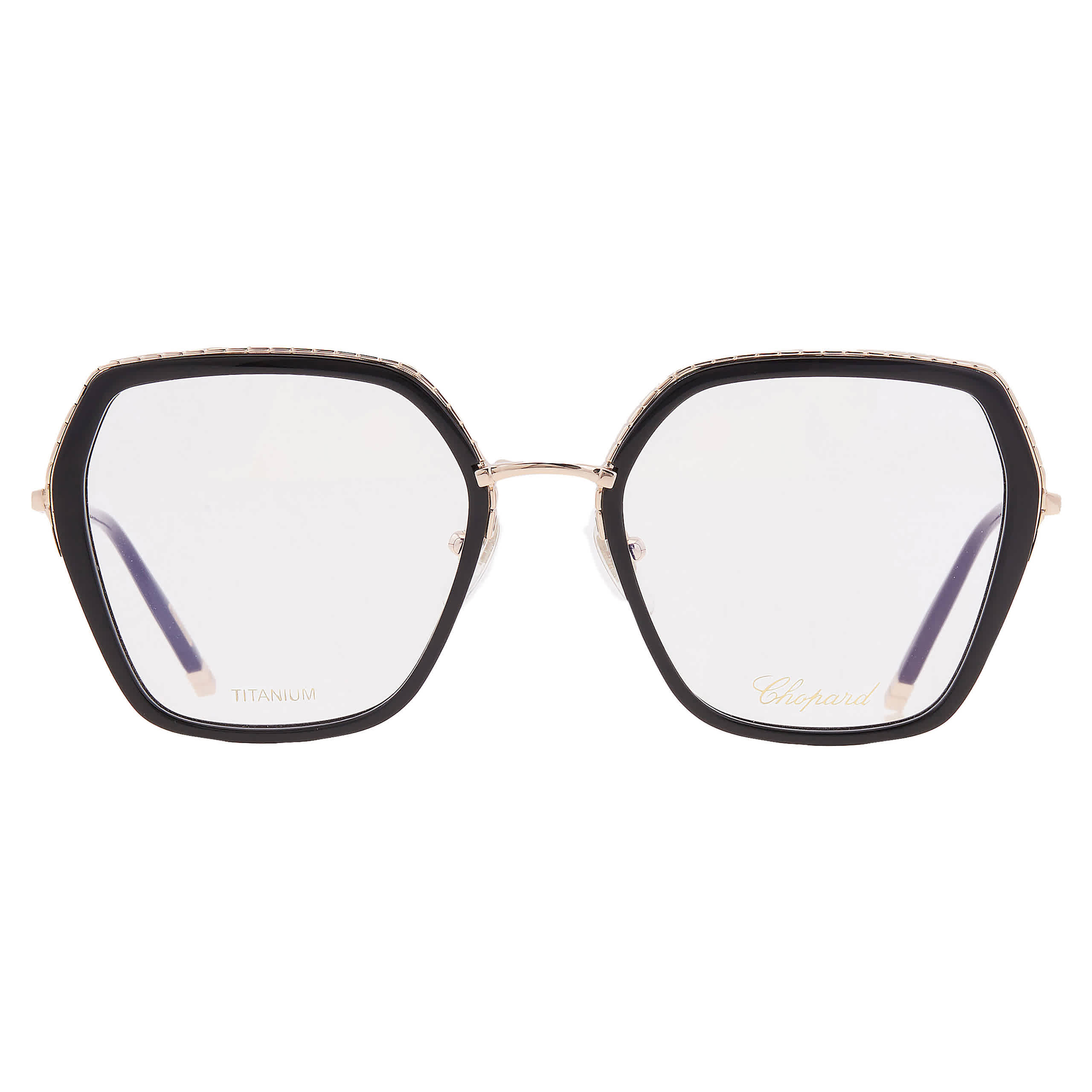 Chopard Demo Geometric Unisex Eyeglasses VCHG28S 300N 53