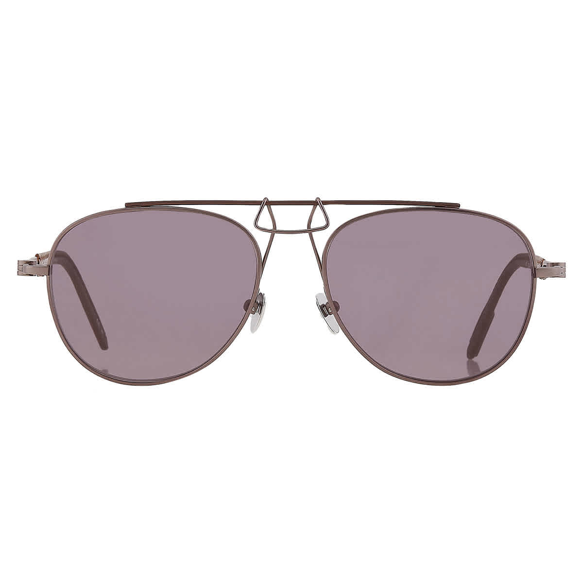 Calvin Klein Titanium Grey Pilot Mens Sunglasses CKNYC1811S 008 54