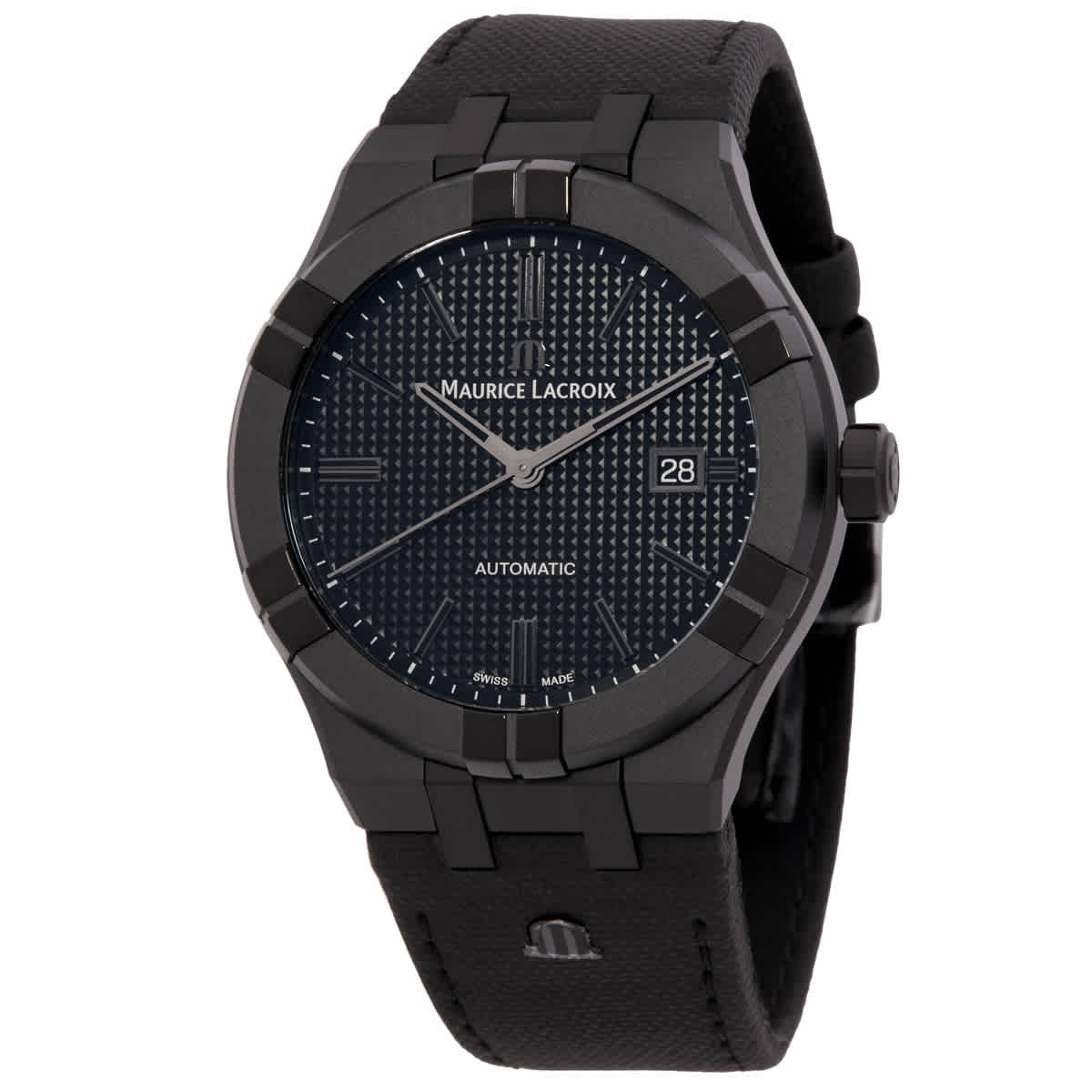 Maurice Lacroix Aikon Automatic Black Dial Mens Watch AI6008-PVB01-330-1 1665$