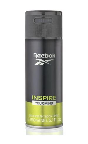 Reebok Mens Inspire Your Mind Deodorant Body Spray Spray 5.0 oz Fragrances 8436581946161