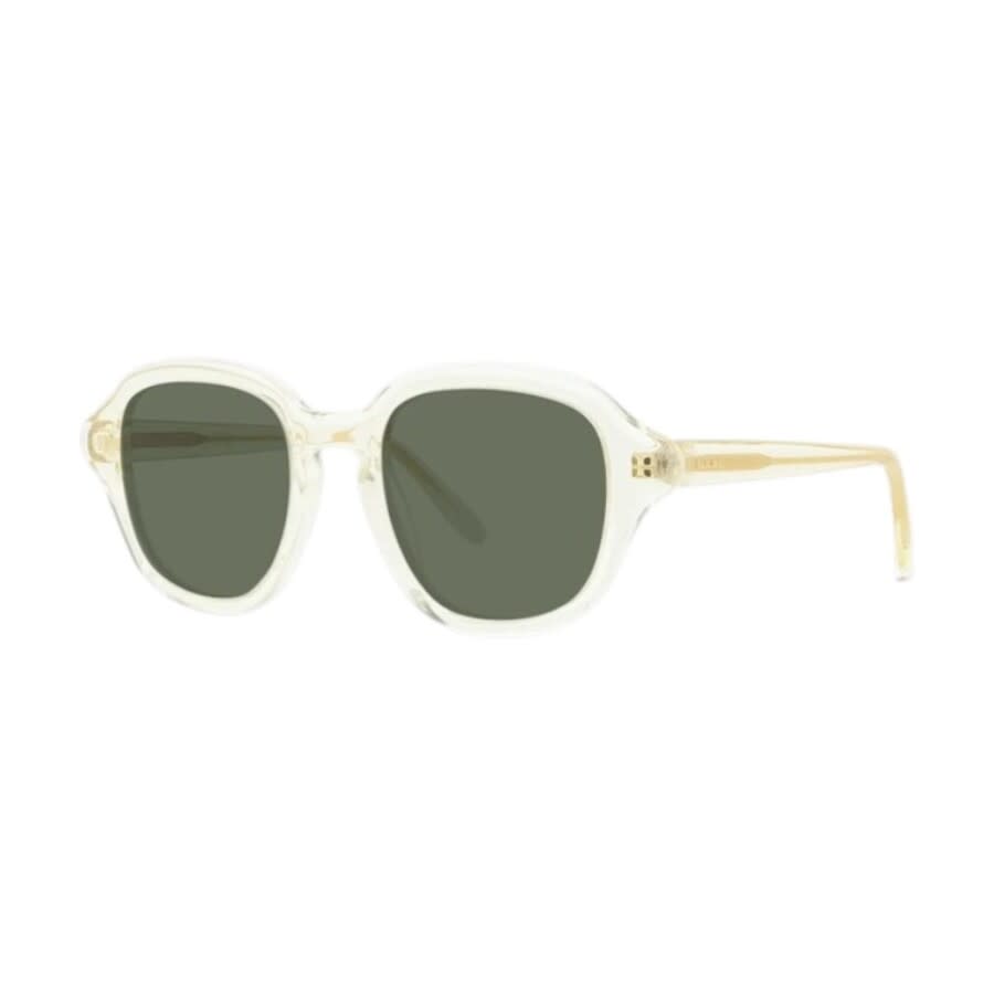 Loewe LW40163I57N Square Full Rim Sunglasses — Yellow