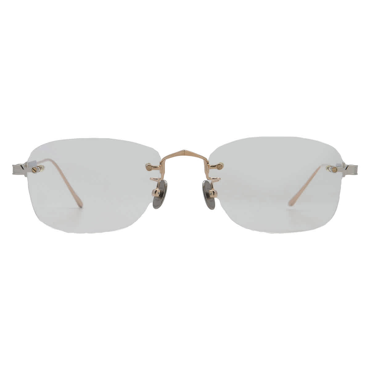Cartier C de Cartier Demo Rectangular Mens Titanium Eyeglasses CT0228O 001 54 750$