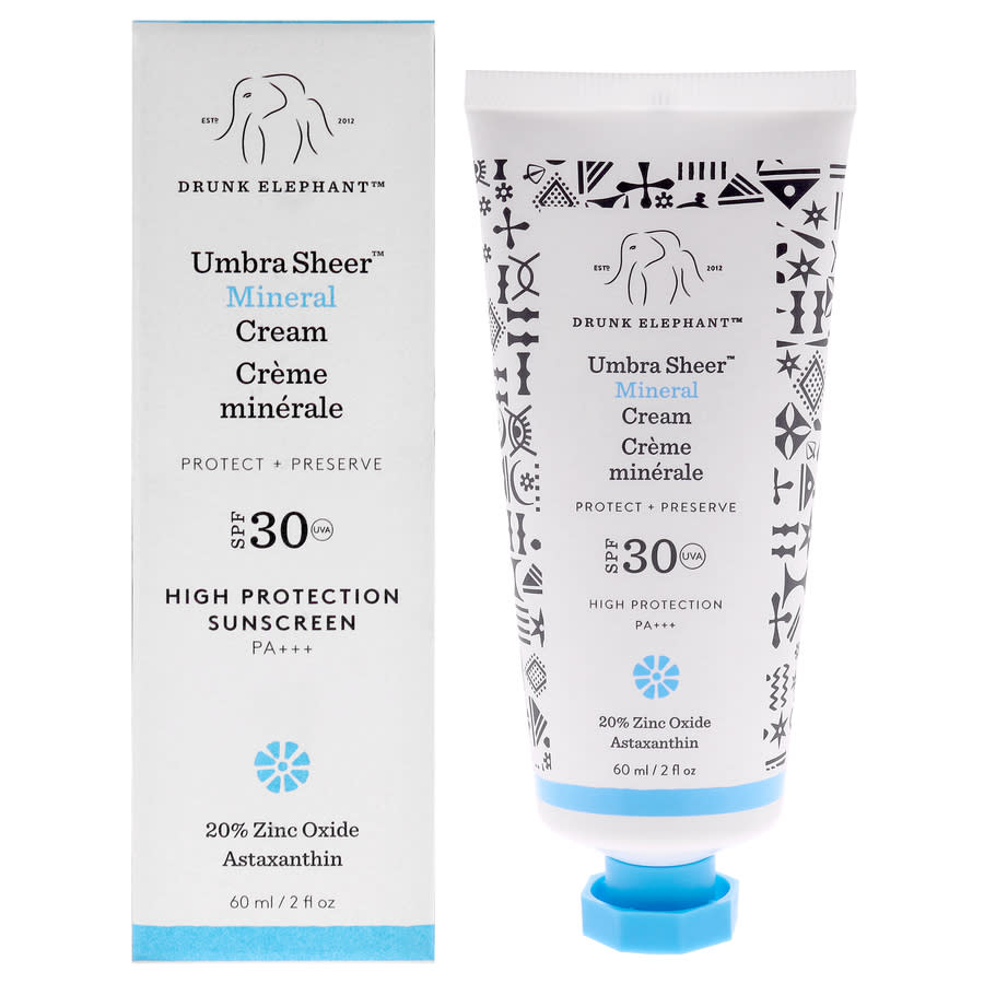 Drunk Elephant Ladies Umbra Sheer Mineral Cream SPF 30 Cream 2 Skin Care 812343032842 32$