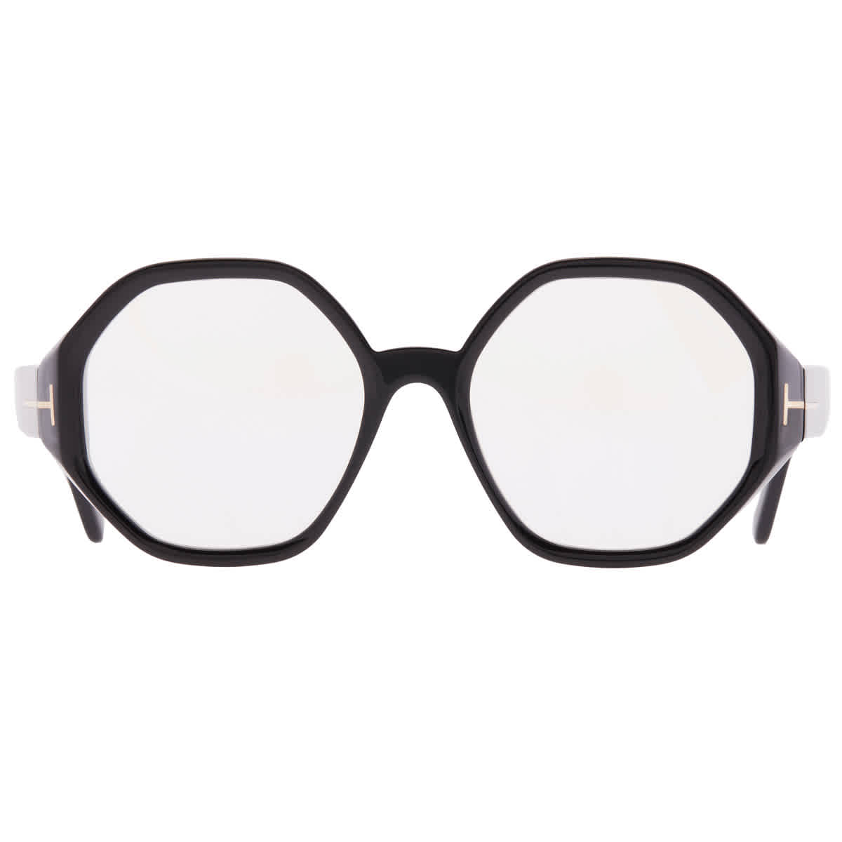 Tom Ford FT5967-B 001 Blue-Light Block Women’s Glasses Black Size 53 - Free Lenses - Blue Light Block Available
