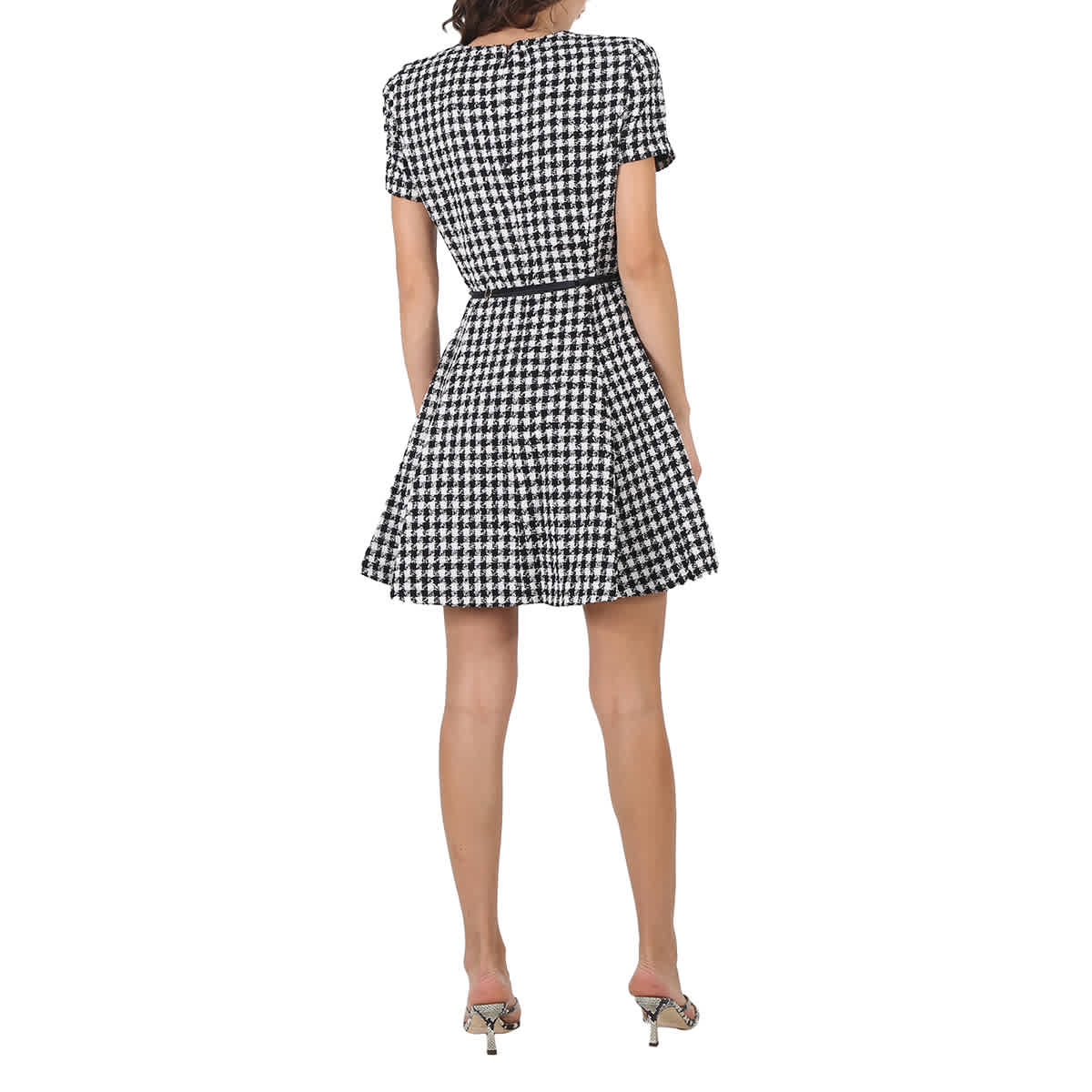 herlipto Houndstooth Belted Knit Dress スナイデル 送料無用