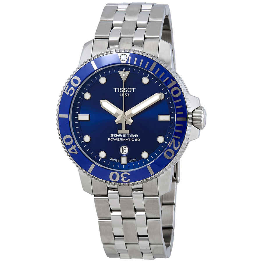 Tissot blue dial automatic Outlet