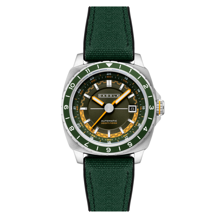 Cadola Overdrive Automatic Green Dial Mens Watch CD-1063-02