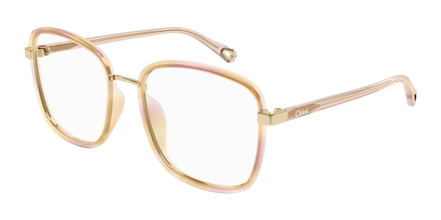 Chloe Demo Square Ladies Eyeglasses CH0034O 016 53 150$