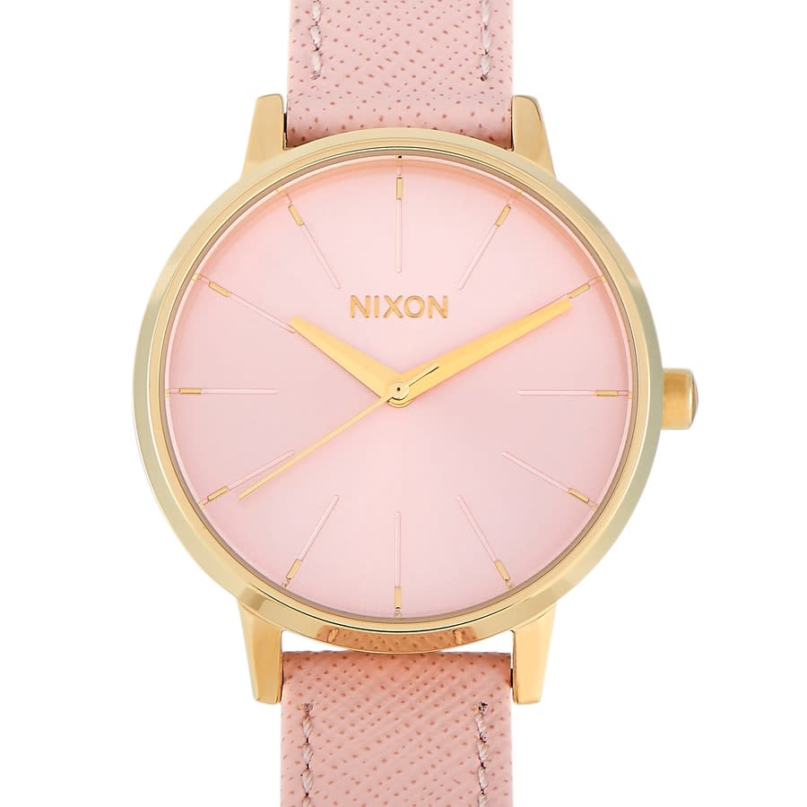 Nixon Kensington Quartz Pale Pink Leather Ladies Watch A108-2813-00 100$