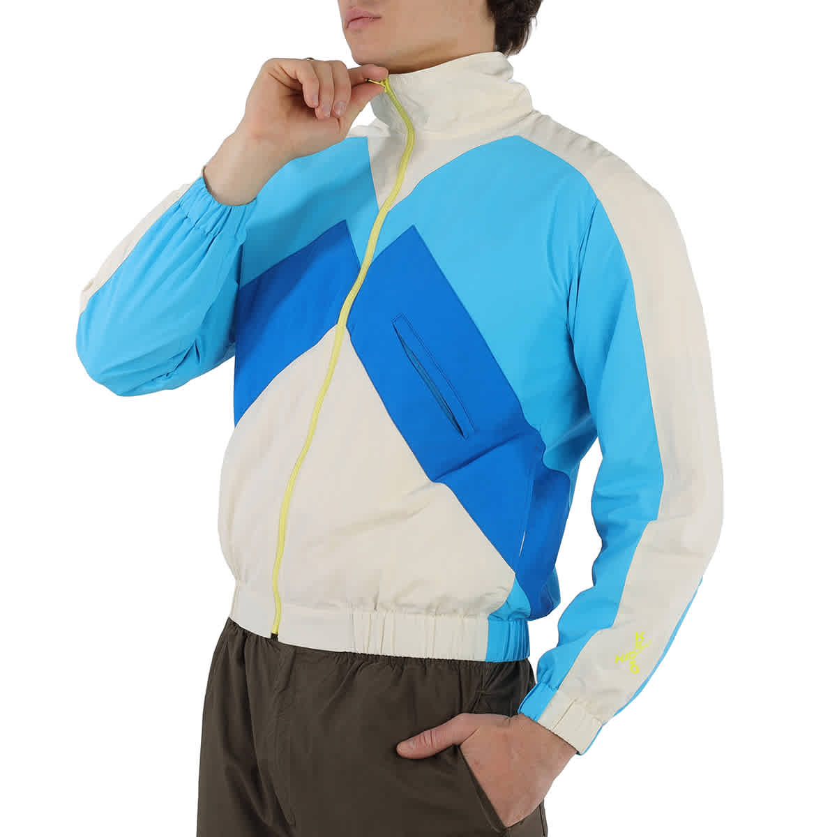 Kenzo Colourblock Nylon Windbreaker Jacket
