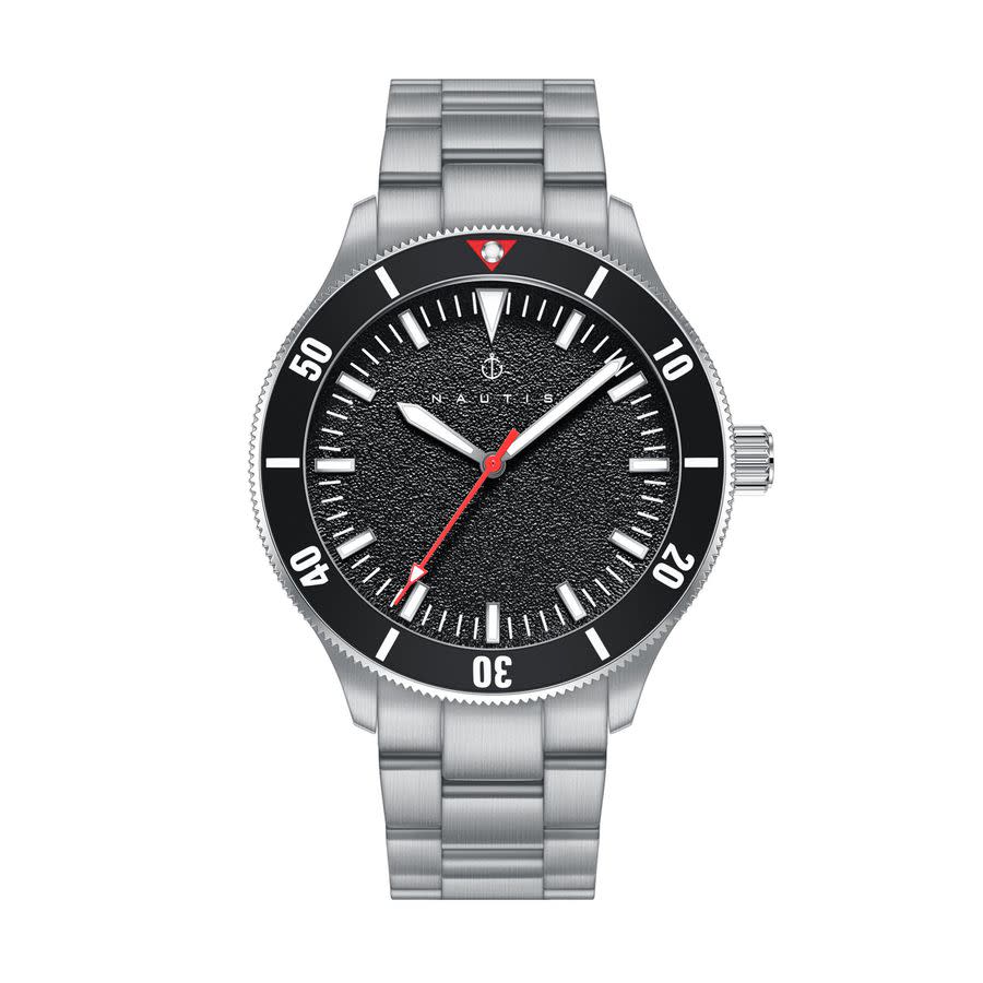 Nautis Deacon Black Dial Mens Watch NAUN101-1