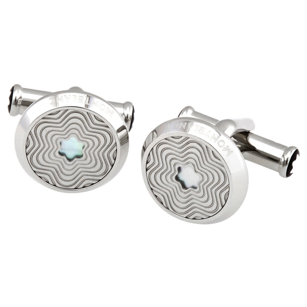 Montblanc Stainless Steel Cufflink 214$