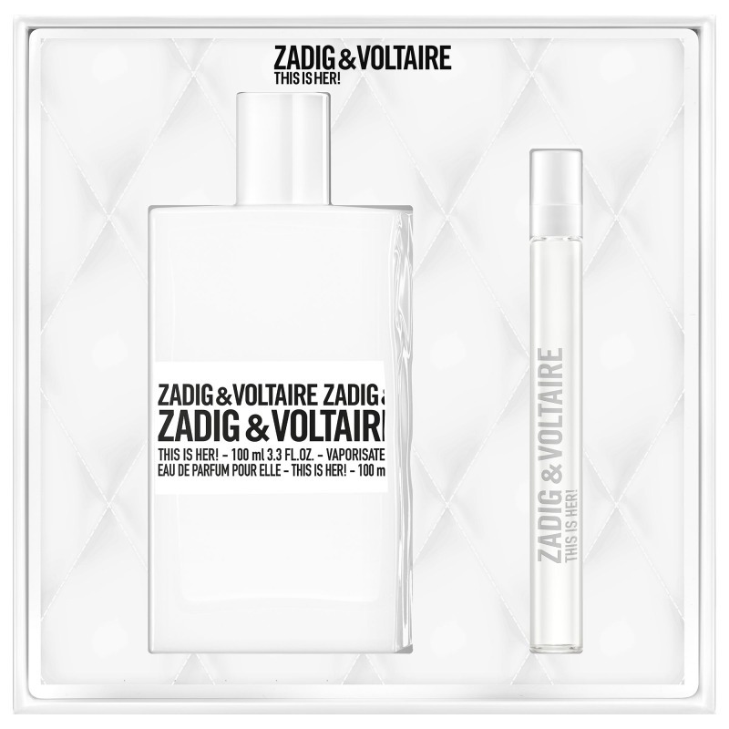 Zadig & Voltaire Ladies This Is Her! Gift Set Fragrances 3423222124304