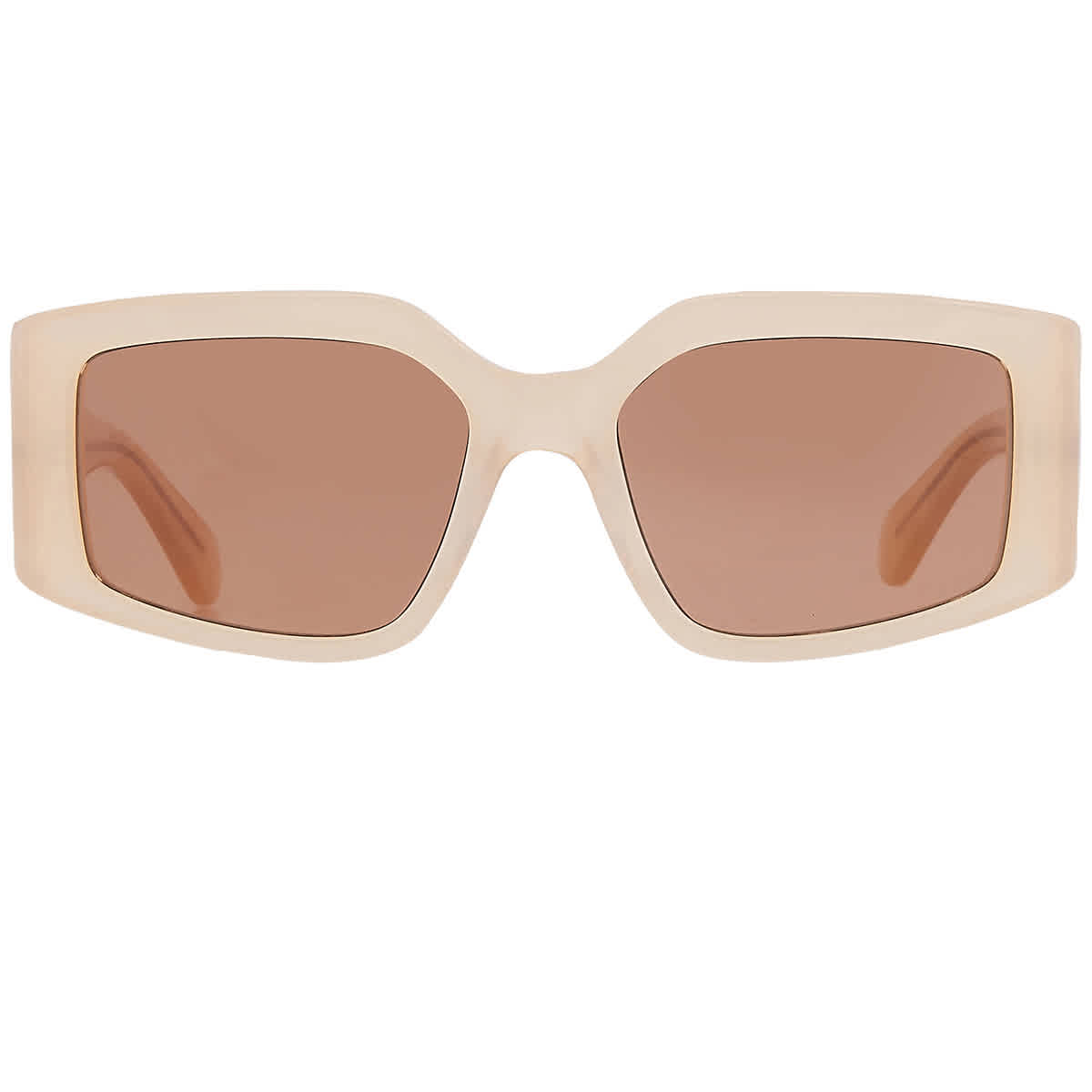 Salvatore Ferragamo Brown Irregular Ladies Sunglasses  display picture 1