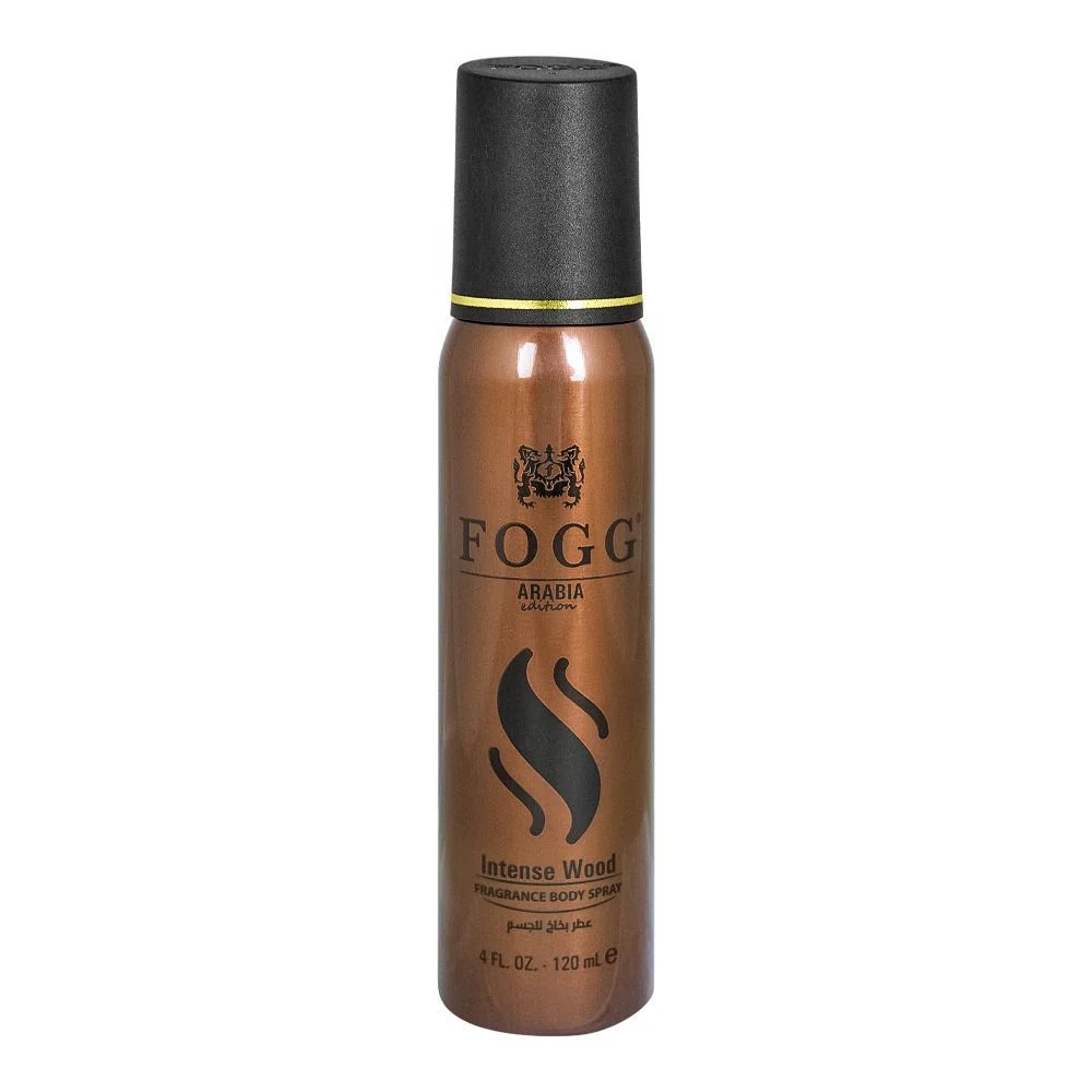 Fogg Fragrance Mens Arabian Intense Wood Body Spray 4.0 oz Fragrances 6297001034668