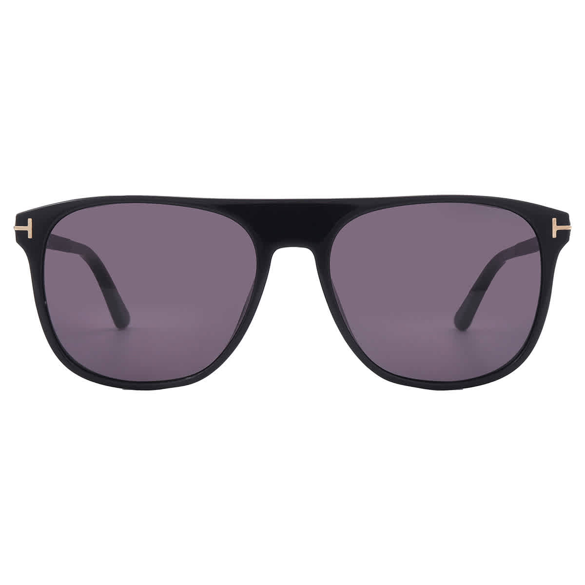 Tom Ford Man Sunglass Lionel-02 - Frame color: Black Shiny, Lens color: Grey