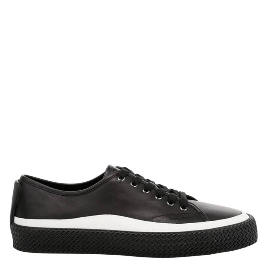 Ferragamo Storm Leather Low-Top Sneakers | eBay