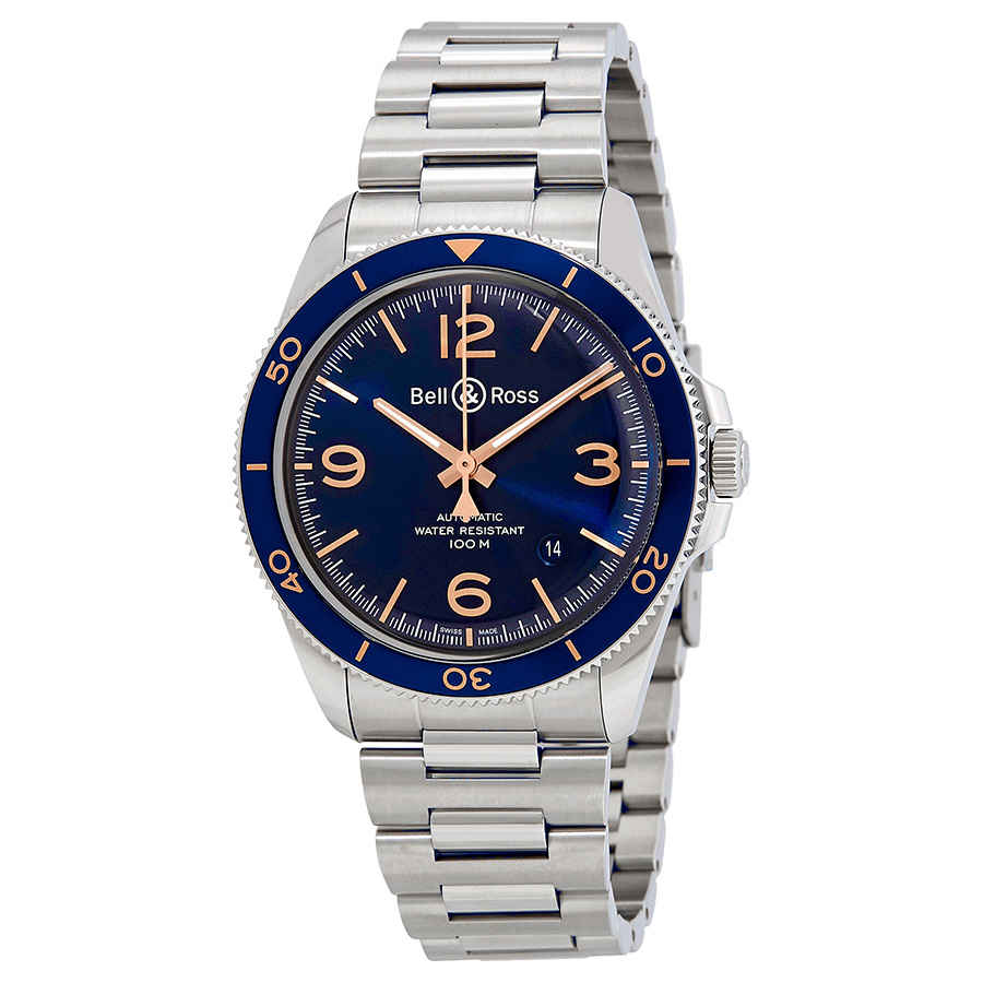 Bell and Ross Vintage Automatic Mens Watch BRV292-BU-G-ST-SST 2275$