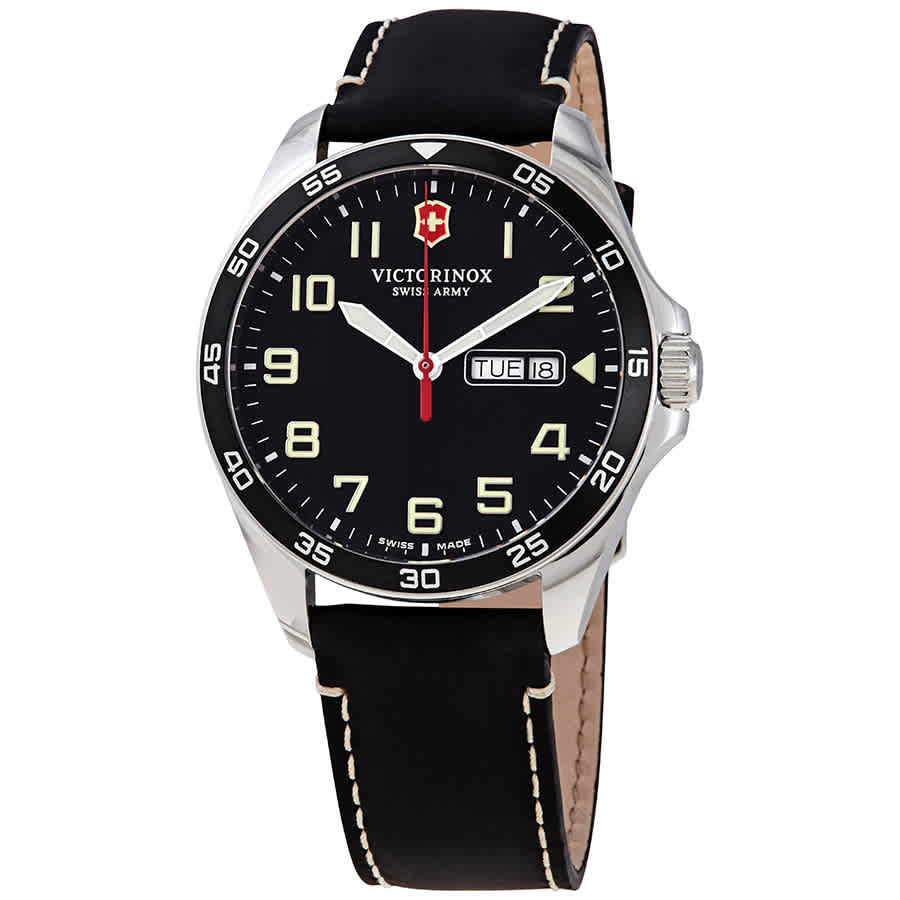 Victorinox Fieldforce Quartz Black Dial Men's Watch 241846