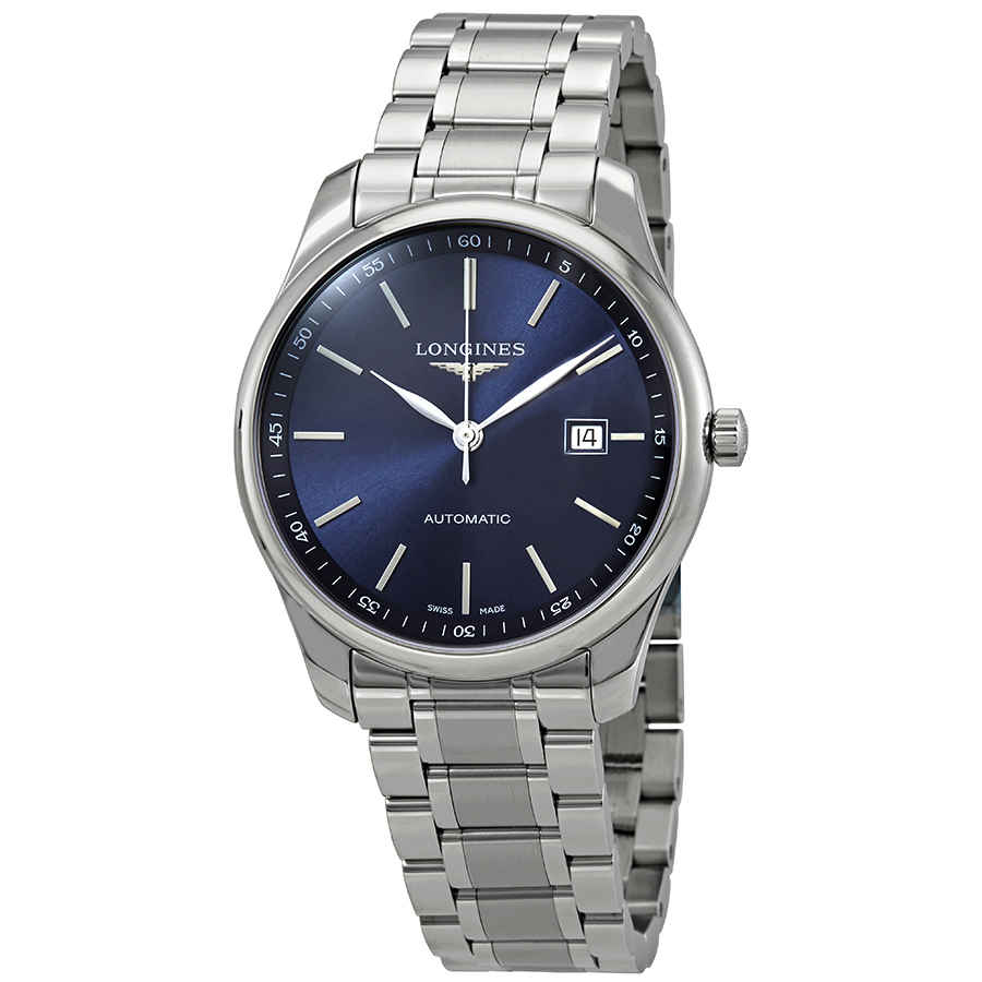 longines master blue dial