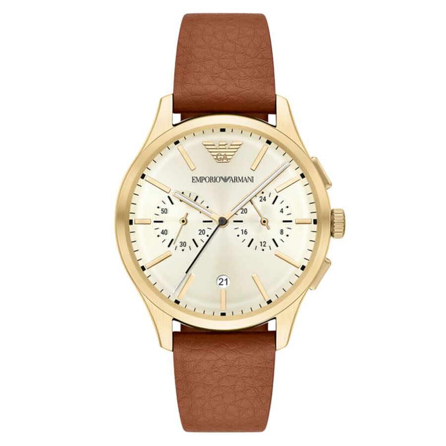 Emporio Armani Dario White Dial Mens Watch AR11714 195$