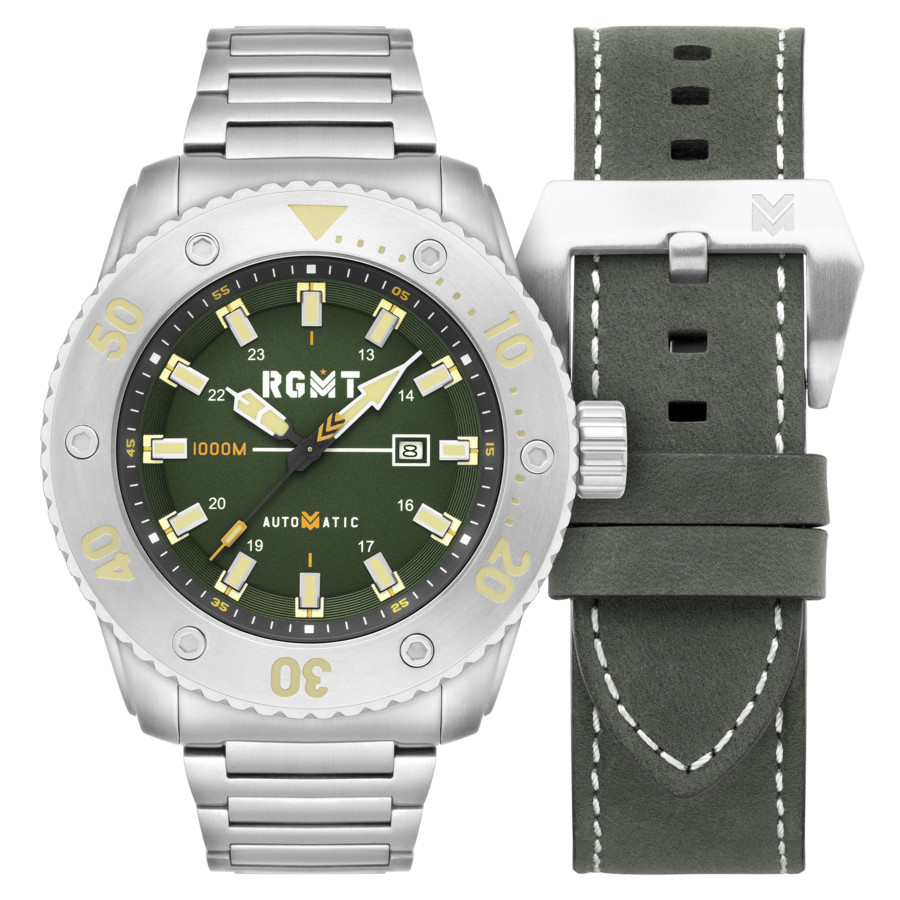 RGMT All-Brite Green Dial Mens Watch RG-8056-44 309$