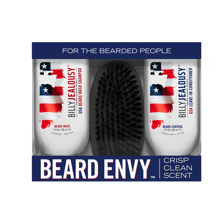 Billy Jealousy Mens Beard Envy Kit Usa Edition Gift Set Bath & Body 181044000758