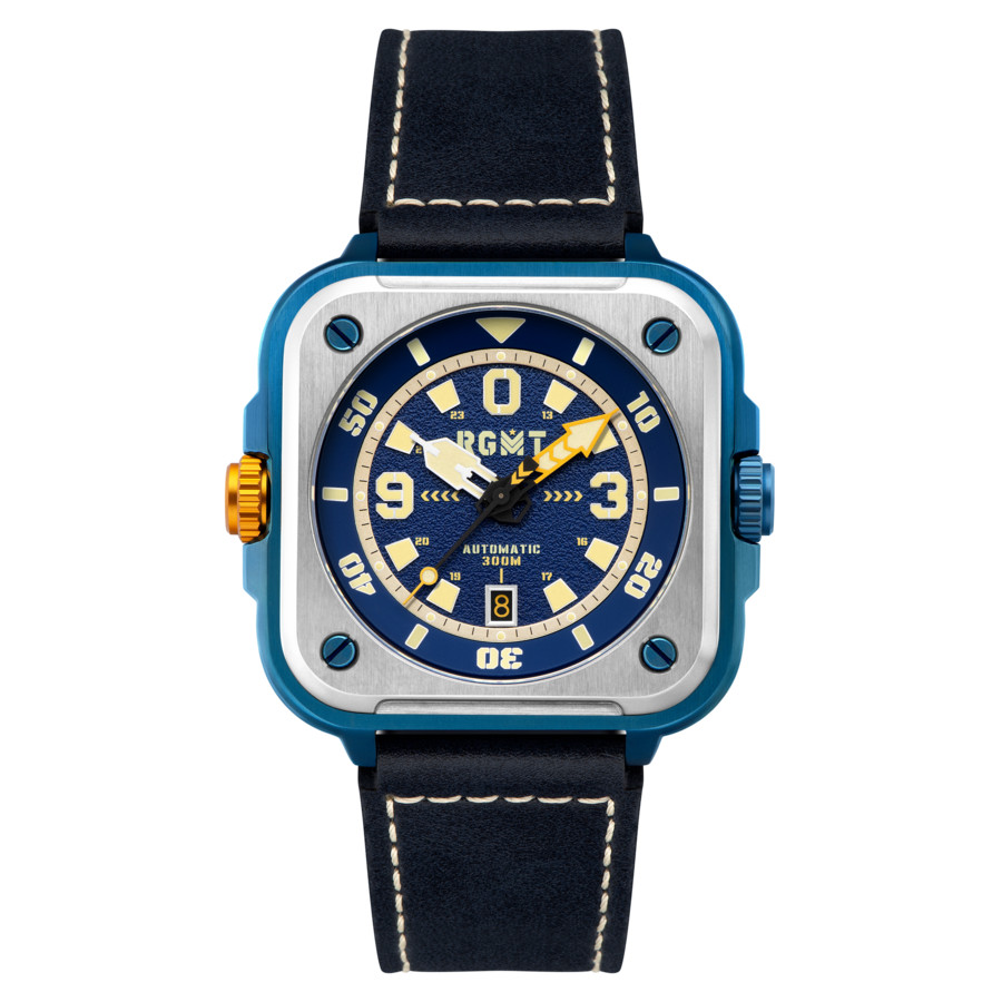 RGMT Pershing Automatic Blue Dial Mens Watch RG-8066-04