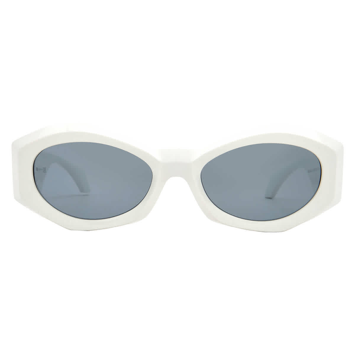 Versace Grey Irregular Ladies Sunglasses VE4466U 546280 54 VE4466U