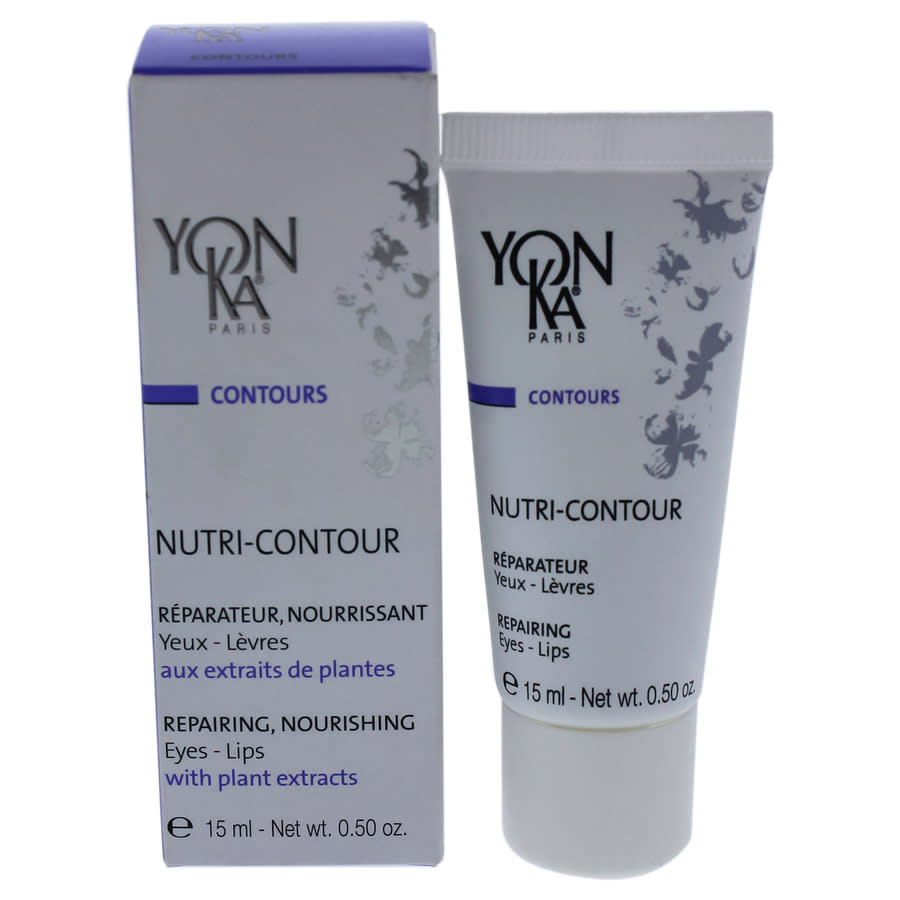 Nutri-Contour Repairing Eyes & Lips Creme by Yonka for Unisex - 0.5 oz Creme