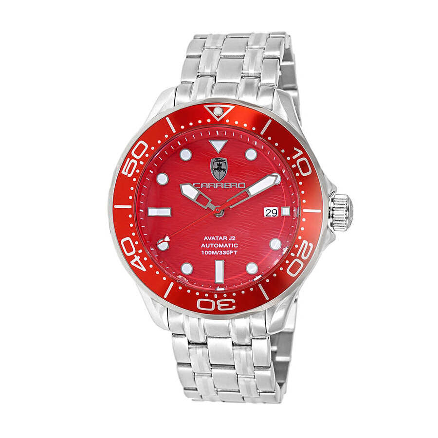 Torino Carrero Avatar Automatic Red Dial Mens Watch C1S6161RDJ