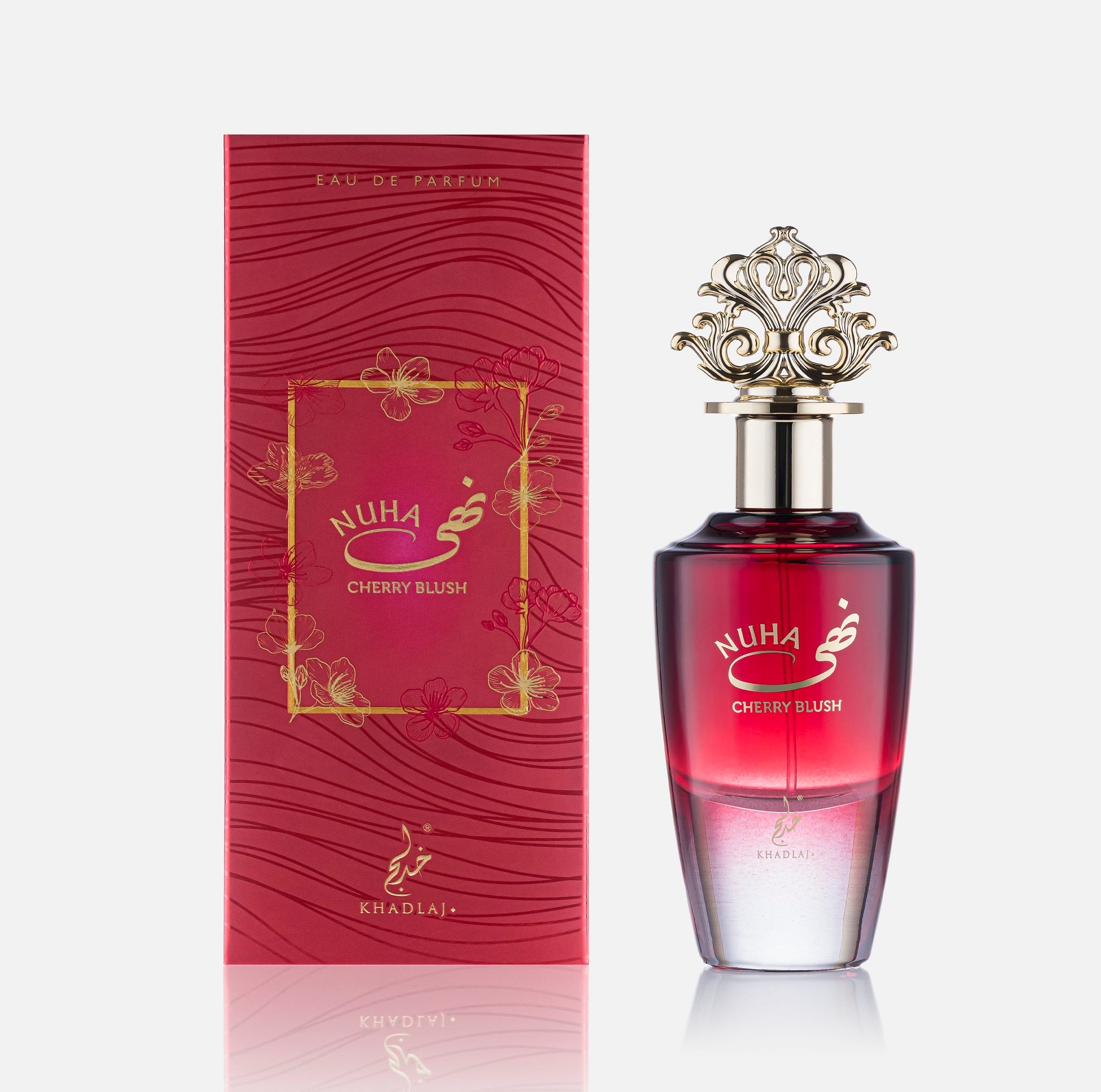 Khadlaj Ladies Nuha Cherry Blush EDP Spray 2.87 oz Fragrances 6291107979175