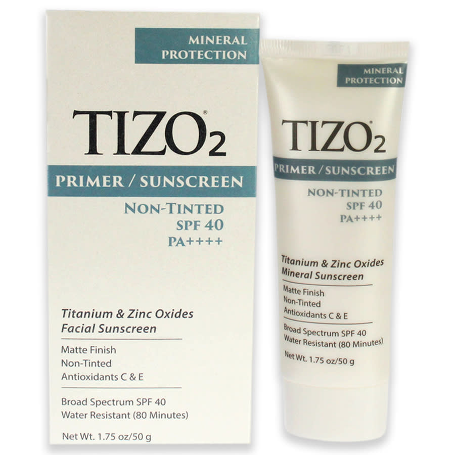 Tizo2 Facial Primer Non-tinted SPF 40 by Tizo for Unisex - 175 oz Sunscreen 28$