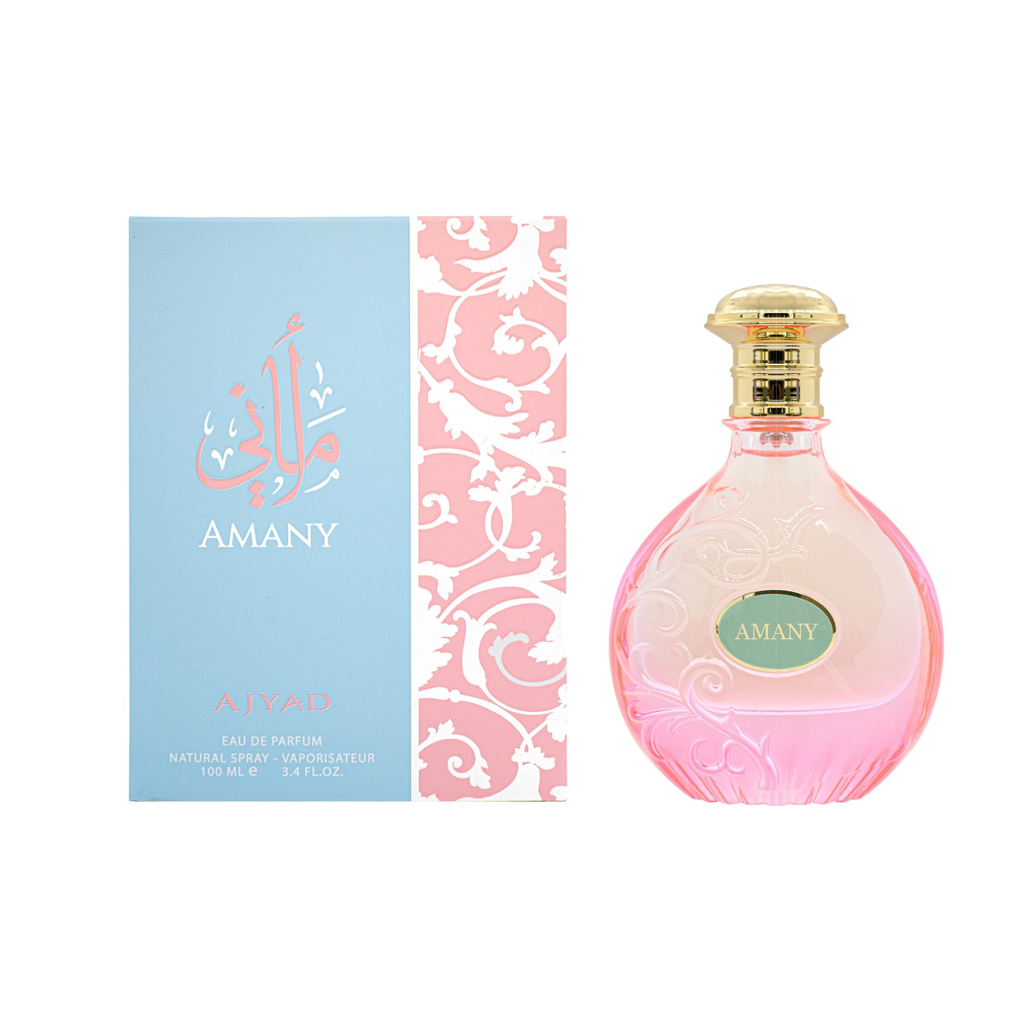 Ajyad Ladies Amany EDP Spray 34 oz Fragrances 6292257645651 19$
