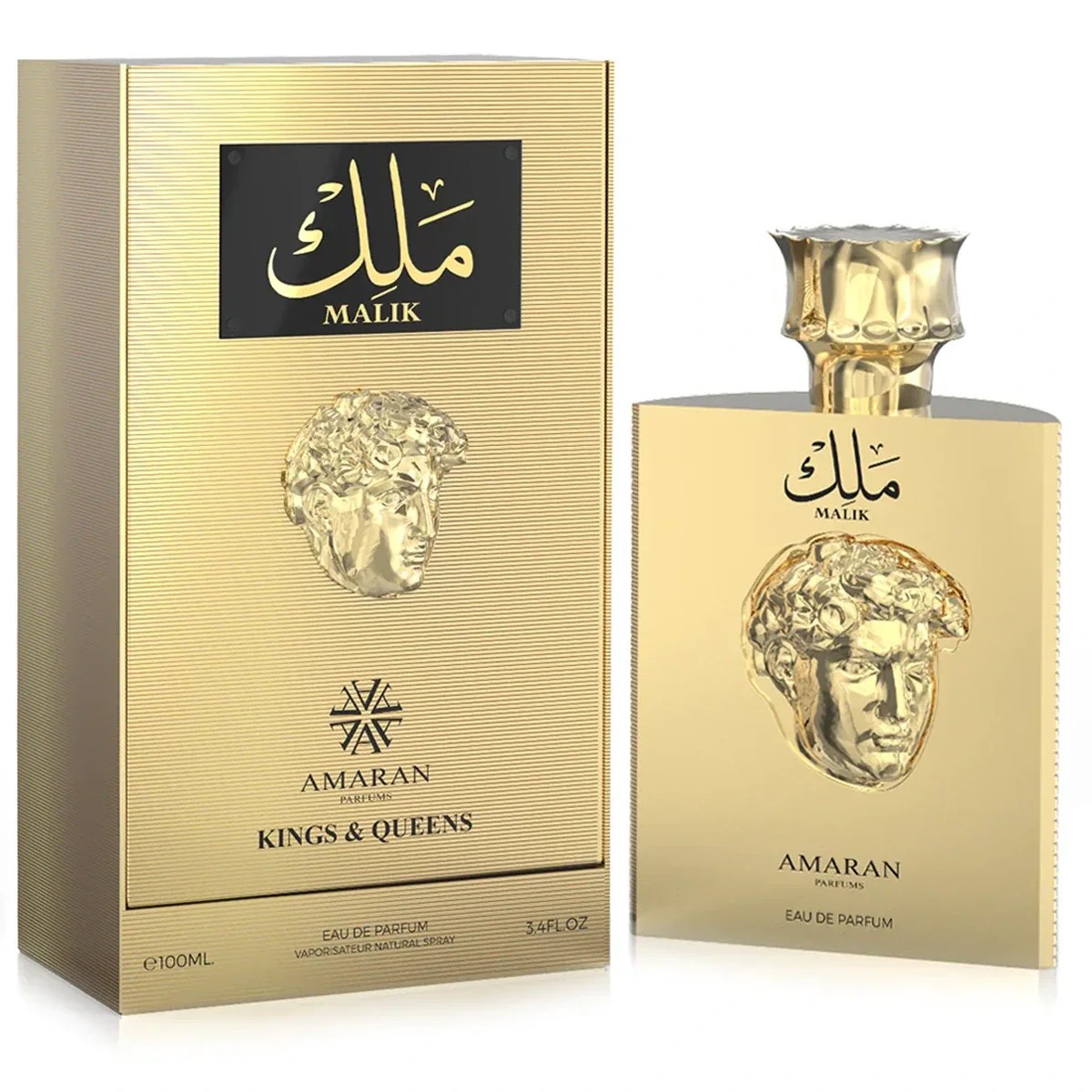 Amaran Mens Kings & Queens Malik EDP Spray 3.4 oz Fragrances 6294019021741