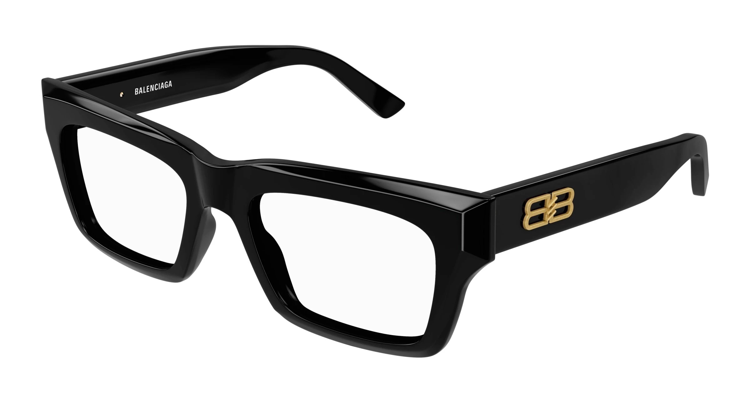 Balenciaga Demo Rectangular Unisex Eyeglasses BB0240O 001 52 220$