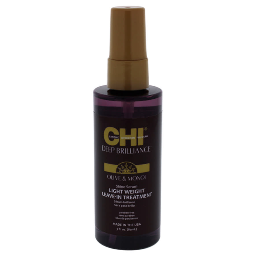 Deep Brilliance Leave-In Shine Serum by CHI for Unisex - 3 oz Serum 15$