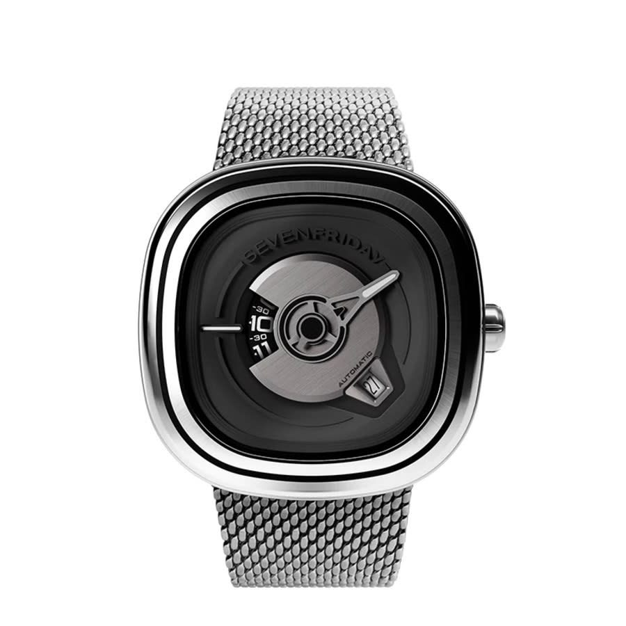 Sevenfriday PE Automatic Black Dial Mens Watch PE1/01M