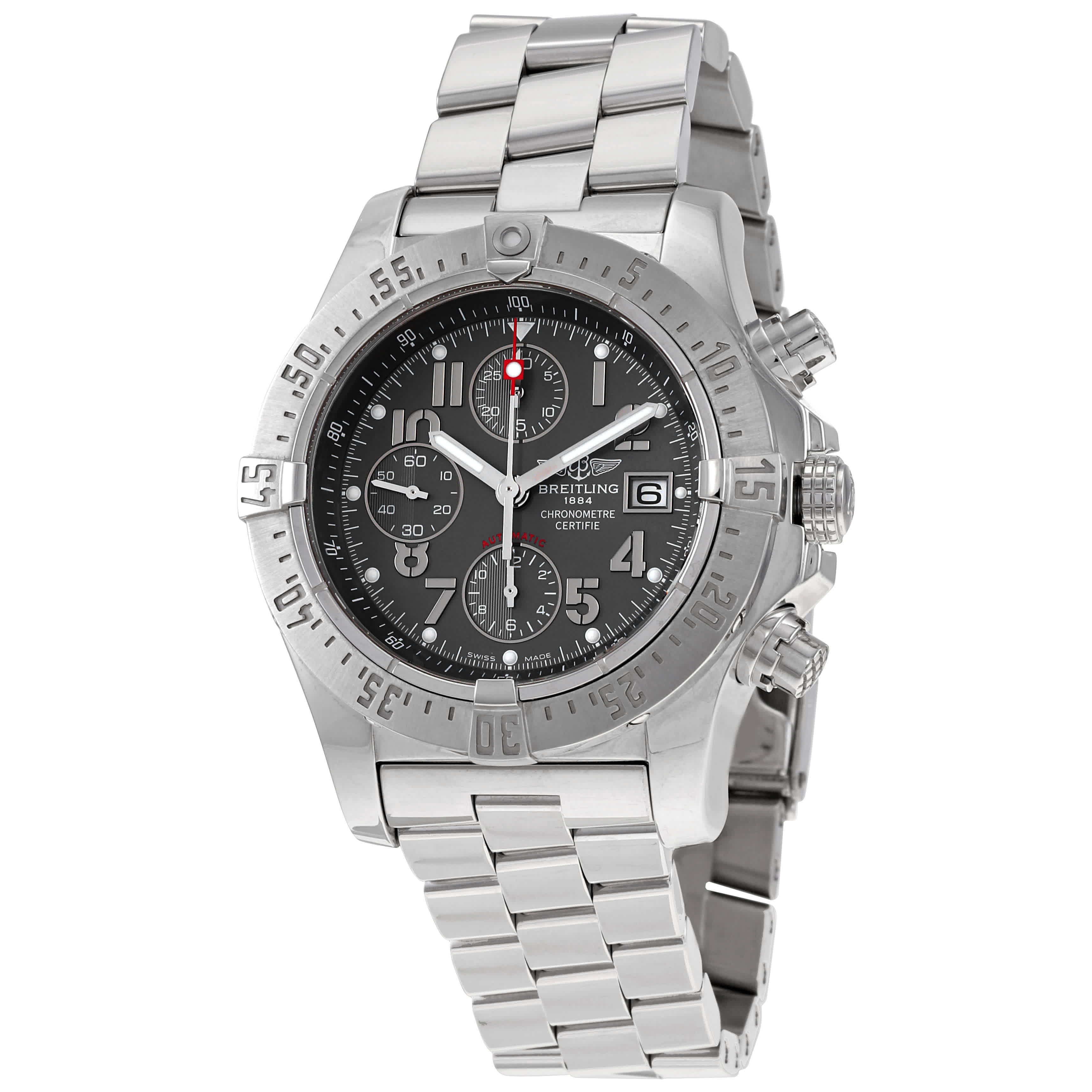 Breitling Automatic Black Dial Mens Watch A1338012B975435XA20BA1 3620$