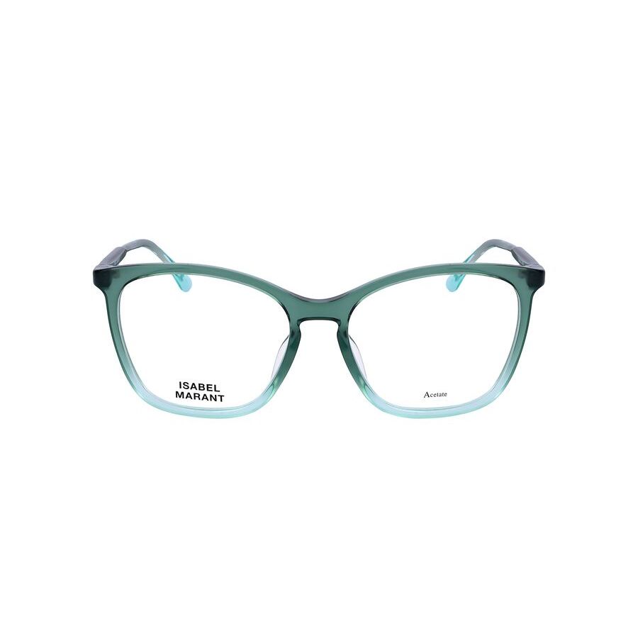 Isabel Marant Ladies Green Rectangular Eyeglass Frames IM 0091/G-1ED-1