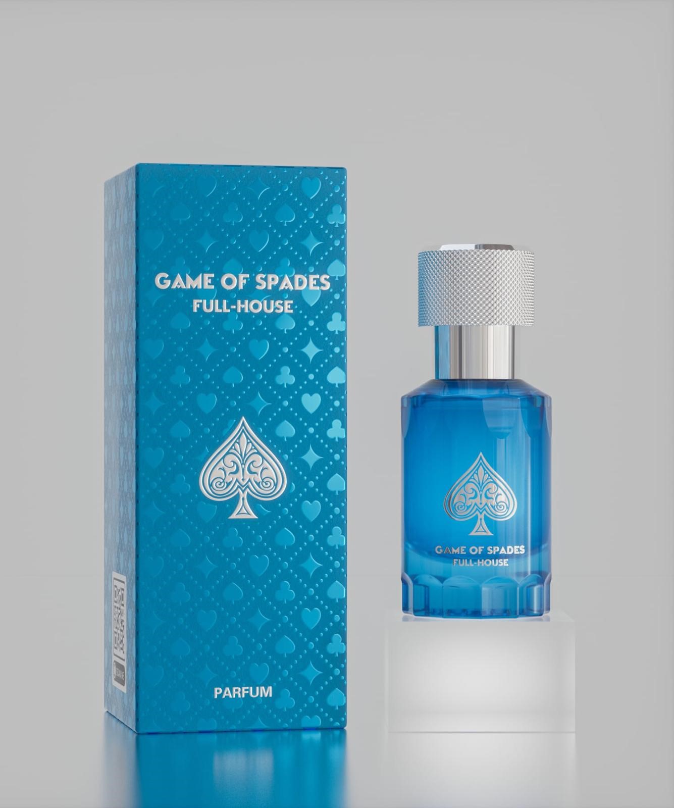Jo Milano Unisex Game of Spades Full House Parfum 0.33 oz Fragrances 850051043323