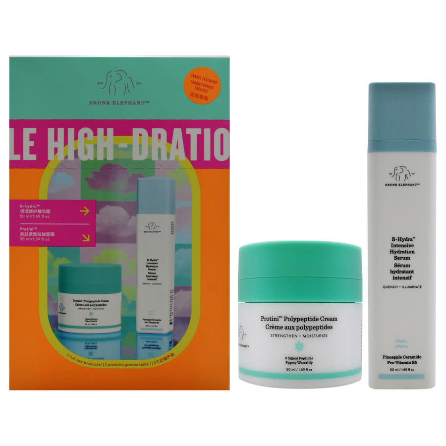 Drunk Elephant Ladies The Mile High-Dration Club Gift Set Skin Care 194249407321 156$