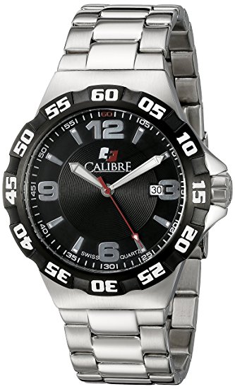 Calibre Lancer Black Dial Mens Watch SC-5L1-04-007 226$