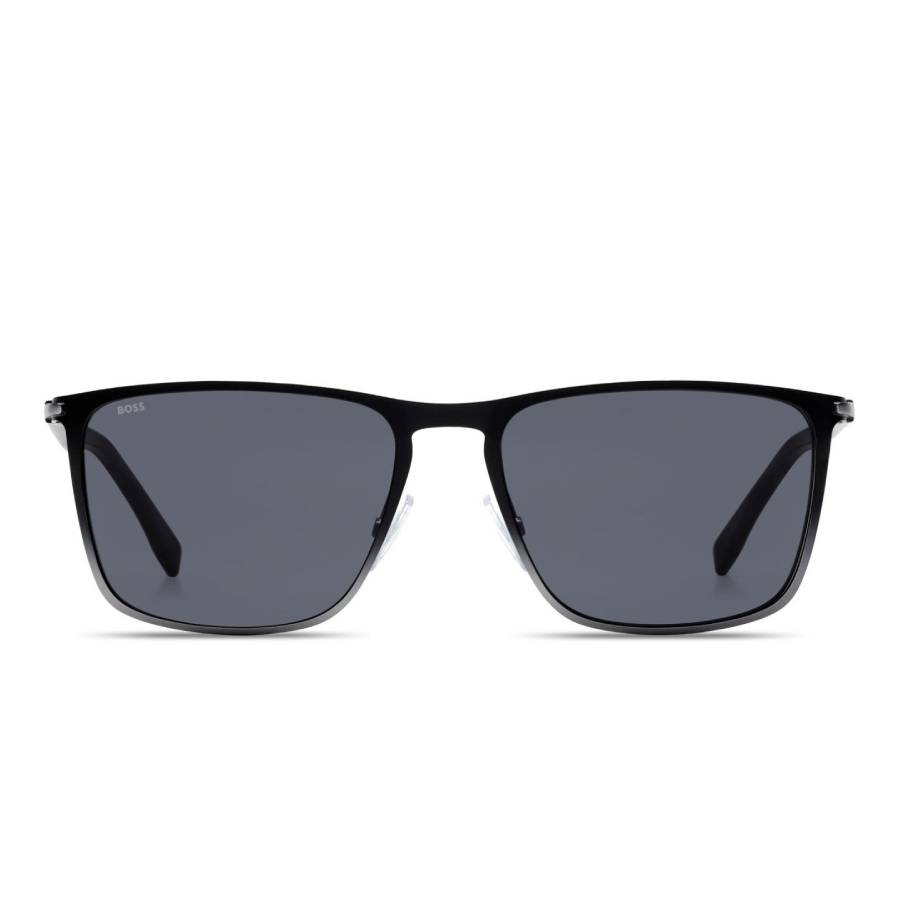 Hugo Boss Grey Gradient Square Mens Sunglasses BOSS 1004/S/IT 0O6W/IR 56