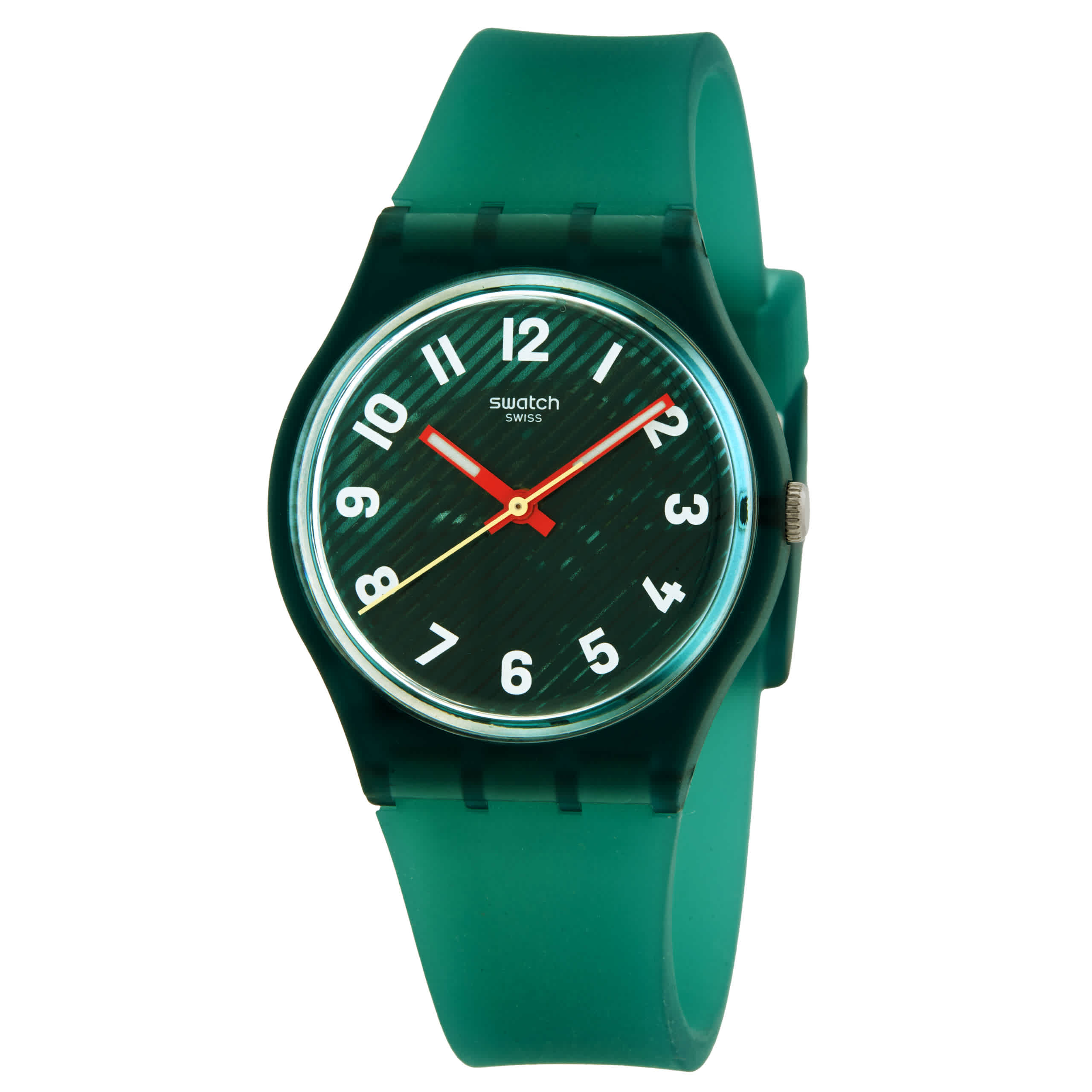 Swatch Wavelengths Of Moss Quartz Green Dial Unisex Watch SO28L100 68$