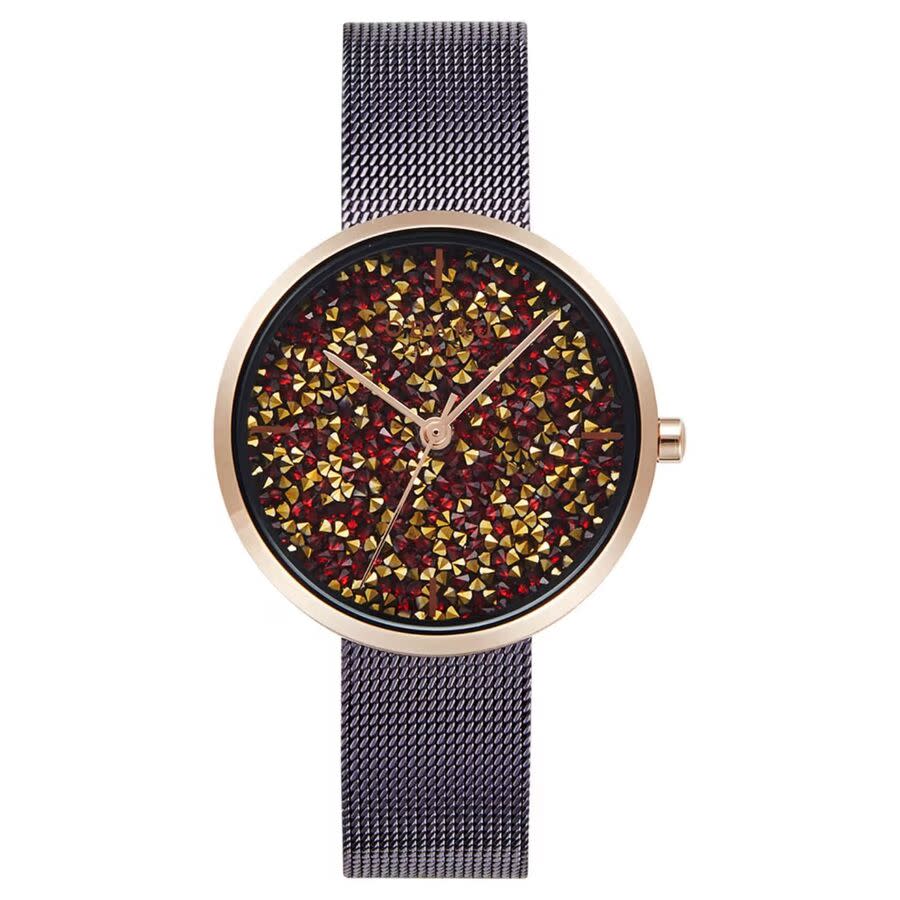 Obaku Glimmer Multi-Color Dial Ladies Watch V289LHVNMN 75$