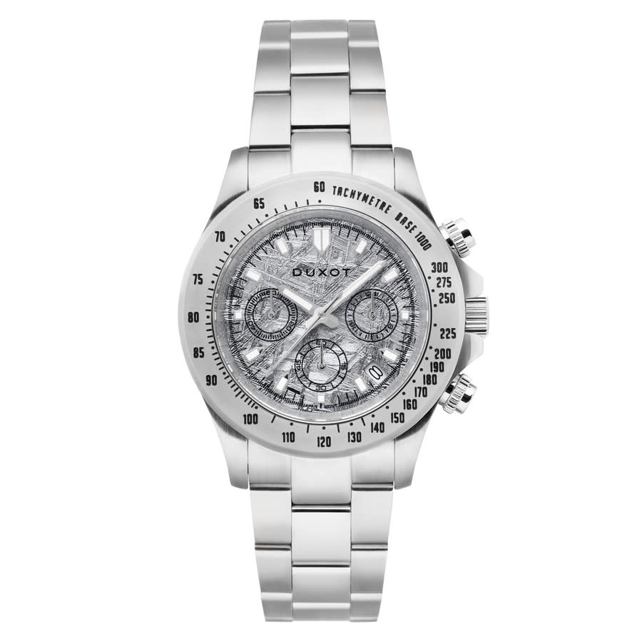 Duxot Atlantica Chronograph Quartz White Dial Mens Watch DX-2048-II 439$