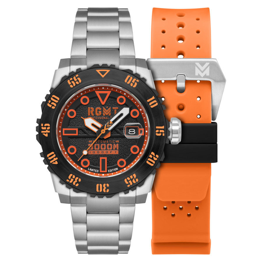 RGMT Ohio Black Dial Mens Watch RG-8034-0I
