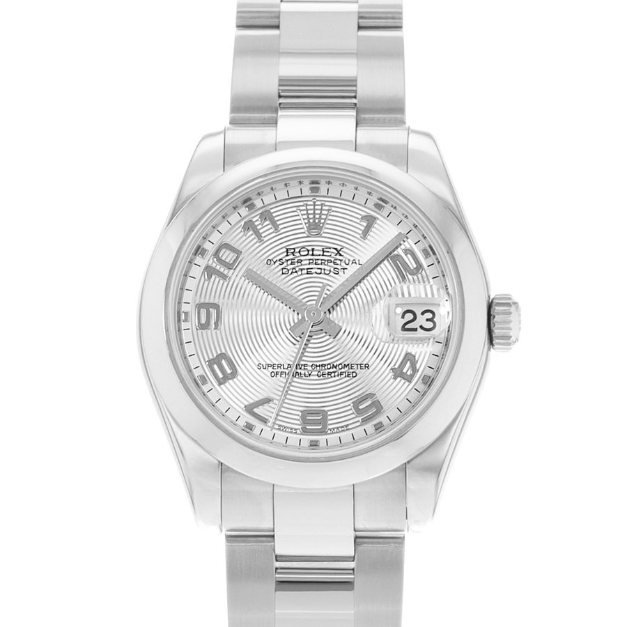 preowned rolex datejust 31 automatic chronometer ladies watch 178240 scao
